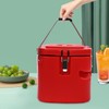 2.5gal Portable Commercial Food Warmer, Insulated Bucket Soup Container, Insulated