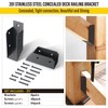 AECXM 201 Stainless Steel 2" x 4" (1 ½" x