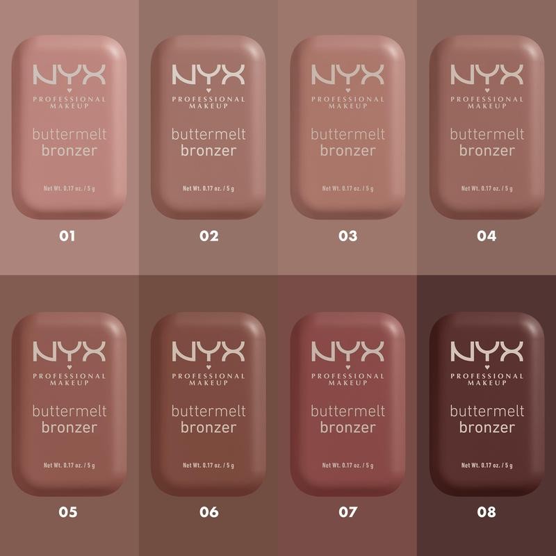 Buttermelt Bronzer, Natural Finish Pressed Powder Bronzer, NYX Professional Makeup:_Do