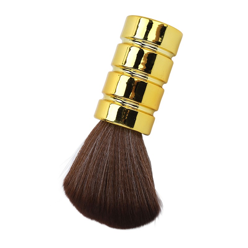 Barber Neck Duster Brush Soft Gentle Electroplating Process Professional Neck