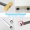 Set of 2 Table Workbench Clamp with 4 Bench Dogs