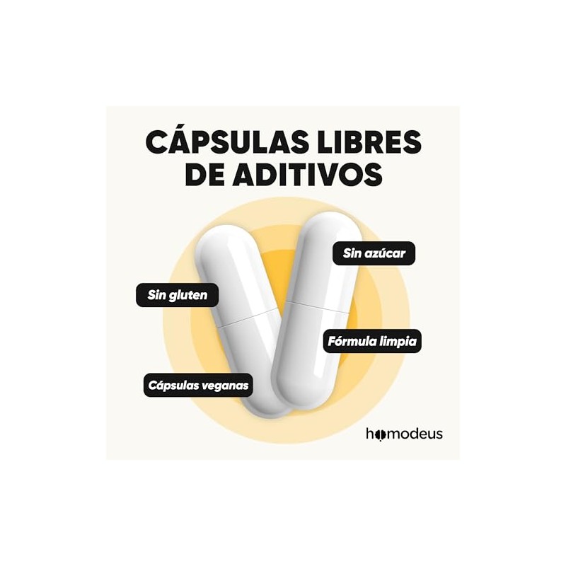 Glutatión 500mg NAD+ 200mg Cápsulas Veganas NAC y CoQ10 90