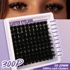 Lashes Clusters Kit Gift Packs 3 Styles 350Pcs with Bond&Seal