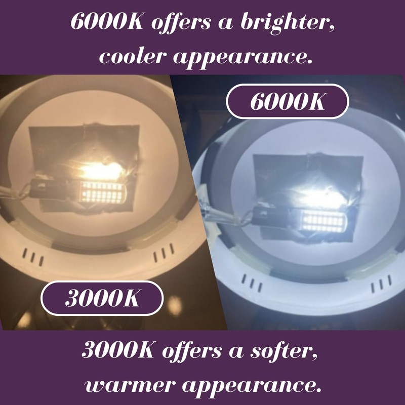 JERDON LED Replacement Light Bulb for Makeup Mirrors - (1)