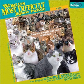 Buffalo Games World's Most Diff: Cats