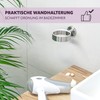 Piazza Bathroom Range Hairdryer Wall Mounting High quality Stainless Steel