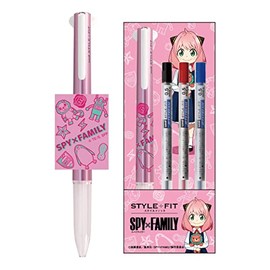 Ensky SPY x FAMILY Style Fit 3 Color Holder 1. Anya Forger Approx. 5.7 x 0.5 x 0.6 inches (146.2 x 12 x 15.7 mm), Made of PC Resin