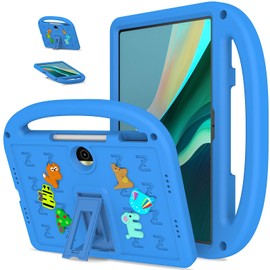 MGUEIAO Compatible with Honor Pad 9 12.1 Inch for Case, Shockproof Robust Child Protective Case, Robust Full Body Protective Case for Honor Pad 9 12.1 Inch Blue