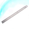 Operitacx Double Sided Metal Ruler Stainless Steel for Sewing Metric
