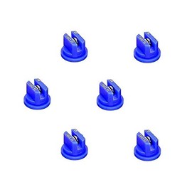 Pack of 6 - TeeJet Extended Range Flat Spray Tips 110° Blue 0.3 GPM @ 40 PSI Farmer Bob's Parts XR11003-VS