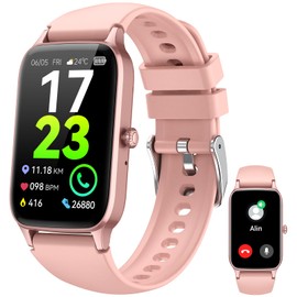 Smart Watch for Women(Answer/Make Call), 2025 HD Fitness Activity Tracker 1.57” Smartwatch with Heart Rate/Sleep Monitor/Pedometer/Calories/110+ Sports, IP68 Waterproof Fitness Watch for Android iOS