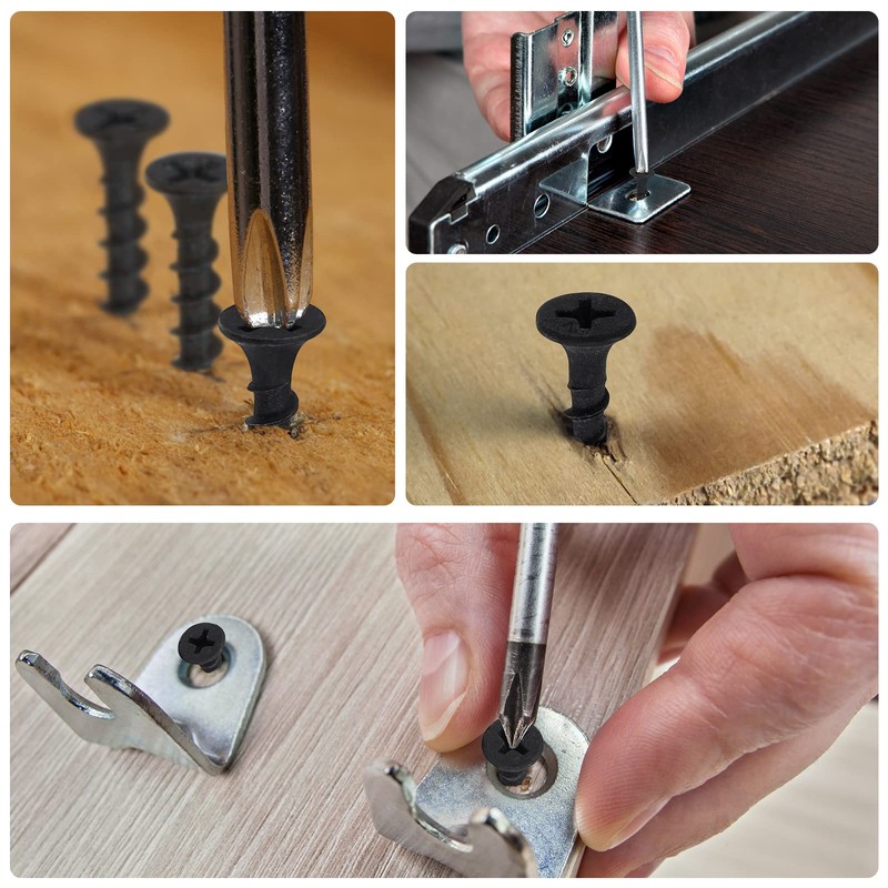 sourcing map #8 x 2 3/4-Inch Wood Screws Phillips Flat