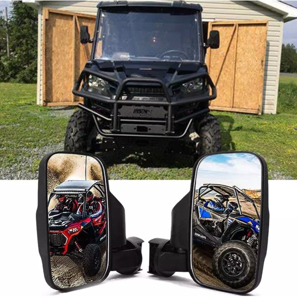 GOODFITMENT 1.75'' 2'' UTV ATV Side View Mirror for Polaris