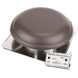 Air Vent Power Roof Ventilator 14" Fan 25" Dia. 1500 Sq Ft Max. 1170 Cfm 1/10 Hp