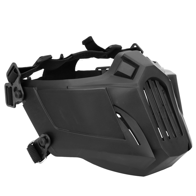 Tactic Half Face Guard Breathable Military Protection Equipment for CS