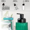 bremermann Soap Dispenser, Foam Soap Dispenser for Soap (green)