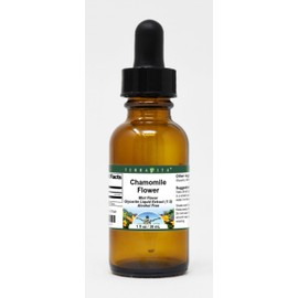 Terravita Chamomile Flower Glycerite Liquid Extract (1:5) - Mint Flavored (1 oz, ZIN: 517041)