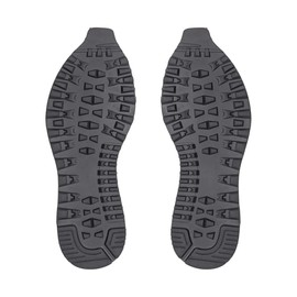 Lanito Shoe Sole Repair Sheet, Rubber Seat Sole, Slip Prevention, Q1 Grade Rubber Material, Shoe Repair Kit, Sole Protection, Anti-Slip Sheet, Patch, Shoe Repair Material, Can Be Cut Freely, 1 Pair, Unisex, Black