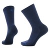 Smartwool Unisex Everyday Solid Rib Crew Socks Deep Navy Medium