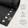 Miqio Design Felt Table Runner Stars | Winter Table Runner