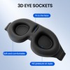 3D Eye Mask Sleep Mask for Men & Women, Pressure-Free