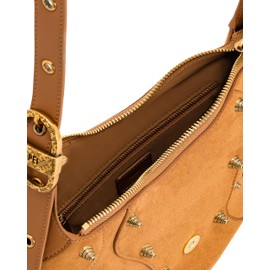 JW PEI Women's Tessa Shoulder Bag - Suede Camel
