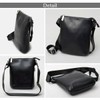 Regista Shoulder Bag, Sacoche, Men's, Small, Vertical, Cowhide Split Leather,