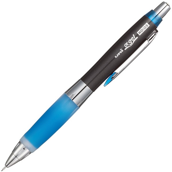 Uni Alpha-Gel Shaker Mechanical Pencil -Royal Blue - Slightly Firm Grip 0.5mm (M5618GG1P.40)