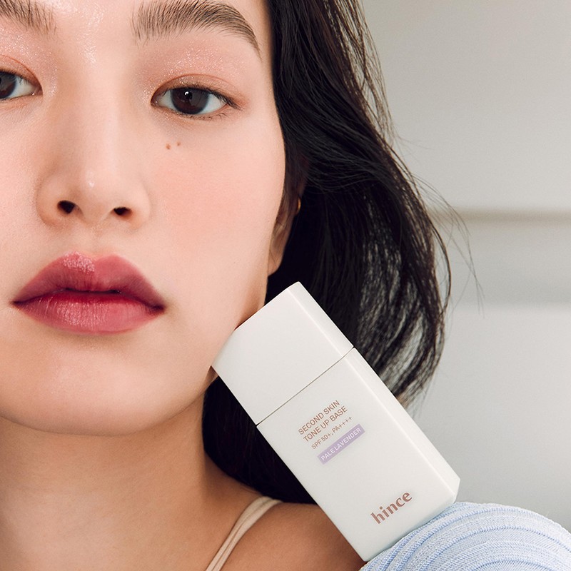 [hince] 2nd Skin Tone Up Base #Pale Lavender