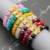 Fuqimanman2020 8 Pcs Feng Shui Bracelets Pixiu Wealth Luck Jade