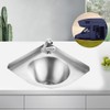 RustyVioum Caravan Camper Hand Wash Basin, Boat RV Caravan Camper