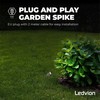 Ledvion - LED Garden Spotlight, Anthracite, IP65, 5 W, 2700