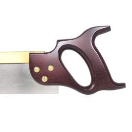 Lynx Thomas Flinn Taytools British 8 Inch Dovetail Saw with Stained Beech Handle 20 TPI and Filed for Rip Cutting