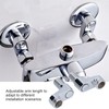QANYEGN Shower Mixer Faucet Swing Arm Adapter, Wall Mount Clawfoot