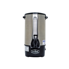 KWS WB-10 9.7L / 41Cups Commercial 304 Stainless Steel Electric Heat Insulated Water Boiler and Warmer