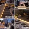 50Ft Solar Strip Lights Outdoor, Waterproof LED Light Strip Auto
