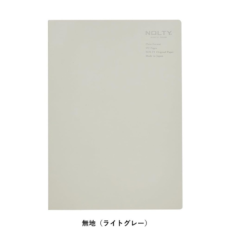 Noritsu NOLTY NWP01 Notebook, A5, Plain, White Paper, 192P, Light