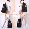Kimmama 70L Waterproof Laundry Bag Backpack,Heavy Duty Laundry Bag with