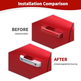 JOSHELA for F150 Door Handle Cover Trim for Ford F150 2021-Present Chrome Exterior Accessories 2pcs