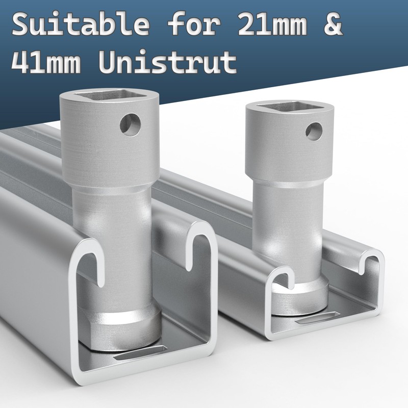 PS PRO 17 mm Unistrut Channel Socket Set – 1/2