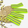 BlingKingdom 4 PCS High Visibility Reflective Armbands, Elastic Reflective Arm