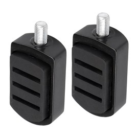 KACEPAR Motorcycle Gear Shift Lever Foot Pegs Shifter Peg, Shifter Peg Motorcycle Shift Lever Billet Foot Pegs, 1984+ Compatible with Harley Touring - Black