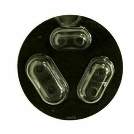 Replacement Earbud Tips for Beats Powerbeats Pro Wireless Stereo Headphones - 4 Pairs - Small, Medium, Large, and Double Flange (Black)