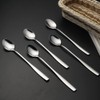 Mayish Stainless Steel Long Handle Ice Tea Spoons, 6 Pieces
