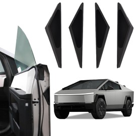 Zaorcah Door Handles for Cybertruck Accessories 4Pack Anti-Fingerprint Door Handles Cybertruck 2024(4pcs, Black) (Silicone)