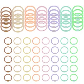 120 PCS Hair Ties for Girls, Hair Ties with Flowers Elastic Rubber Bands Colorful Hair Accessories Ponytail Holders for Kids Toddlers Little Girls