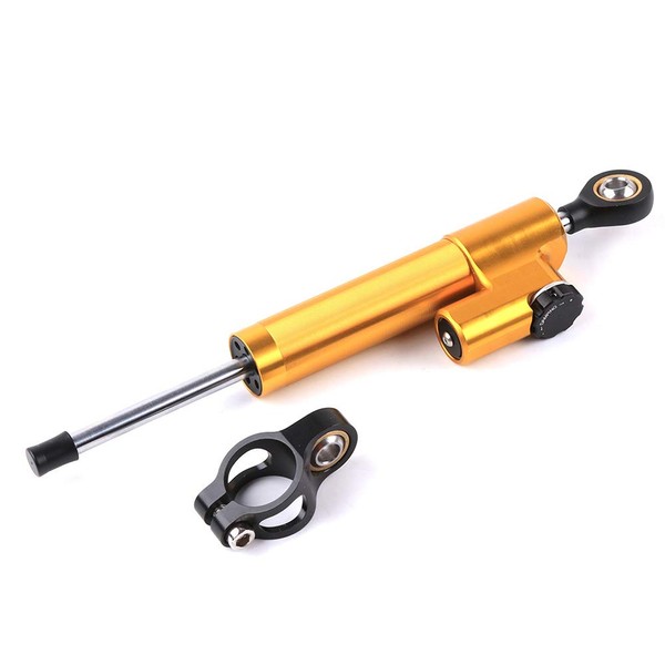 ZSADZS 25.5cm Universal CNC Steering Shock Absorber Stabilizer Adjustable Motorcycle