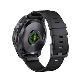 ANBEST Bracelet for Garmin Fenix 8 51 mm/7X/7X Pro/6X/6X Pro, 26 mm Quick Fit Leather Strap Compatible with Instinct 2X/Enduro/2/3/Epix Pro 51 mm/Fenix 5X/5X Plus/Tactix 7/Descent MK1/MK2/D2 Delta PX