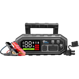 Portable Car Jump Starter 4000A: 12V Battery Jumper Emergency for 10.0L Gas Diesel Engines, Power Booster Start Boost Charger, Intelligent Protection, USB-A Type-C Ports with mutifuctional Light