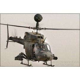 History Galore 24"x36" Gallery Poster, oh-58 kiowa OH-58D Kiowa Warrior